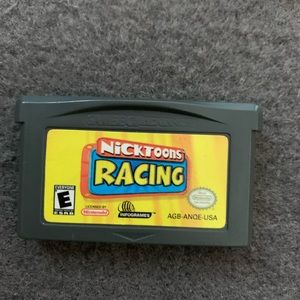 GBA Games:Nicktoons Racing & Krazy Racers